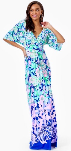 Lilly pulitzer nwt parigi - parigi, maxi